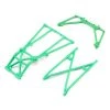 Losi Rear Cage and Hoop Bars, Green: LMT -Losi Sales LOS241043 A00 BS0KBP61