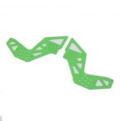 Losi Rear Chassis Plate, Green (2): LMT Mega KS