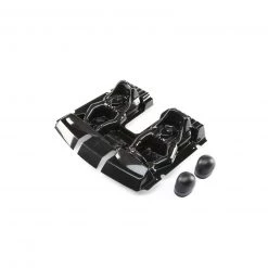 Losi Interior Set with Helmets, Clear: Super Baja Rey