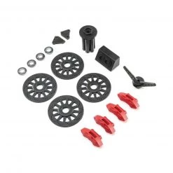 Losi Brake and Spare Tire Accessory Set: Super Baja Rey