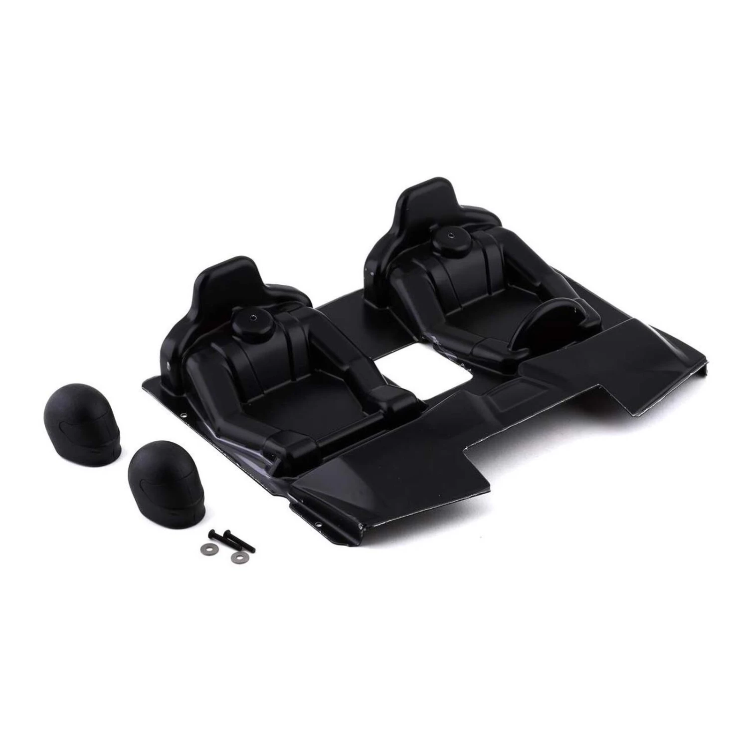 Losi Interior Set with Helmets, Clear: SBR 2.0 4 Losi Interior Set with Helmets, Clear: SBR 2.0 - Image 2