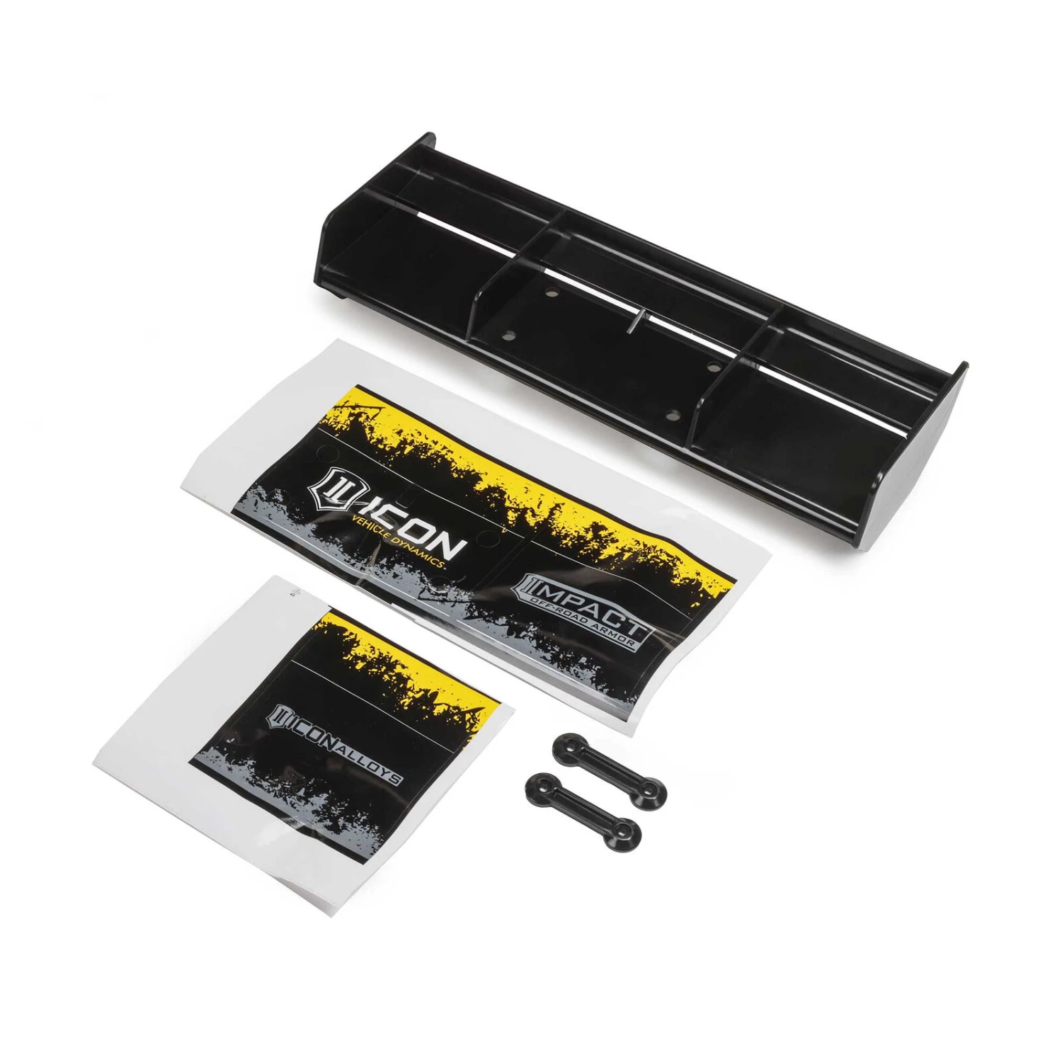 Losi Wing, ICON Vehicle Dynamics, Black: DBXL 2.0 3 Losi Wing, ICON Vehicle Dynamics, Black: DBXL 2.0