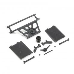Losi Cage Rear/Tower Supports/Mud Guards: Super Rock Rey