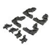 Losi Front Rear Bulkhead Set: DBXL-E/DBXL 2.0