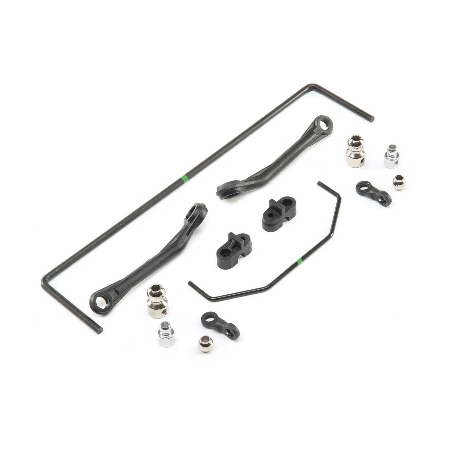 Losi Front and Rear Sway Bar Set: Super Baja Rey 3 Losi Front and Rear Sway Bar Set: Super Baja Rey