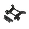 Losi Shock Tower Front, Aluminum Black: DBXL-E/DBXL 2.0 -Losi Sales LOS254063 A0 YHNTR3SS