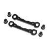 Losi Front Hinge Pin Braces, Black: DBXL 2.0