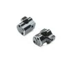 Losi Caster Block, 0 Degree L/R Aluminum: Mini-T 2.0, Mini-B -Losi Sales LOS311003 A0 2EZYXWDA