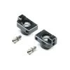 Losi Hub Set Rear, Aluminum: Mini-T 2.0, Mini-B