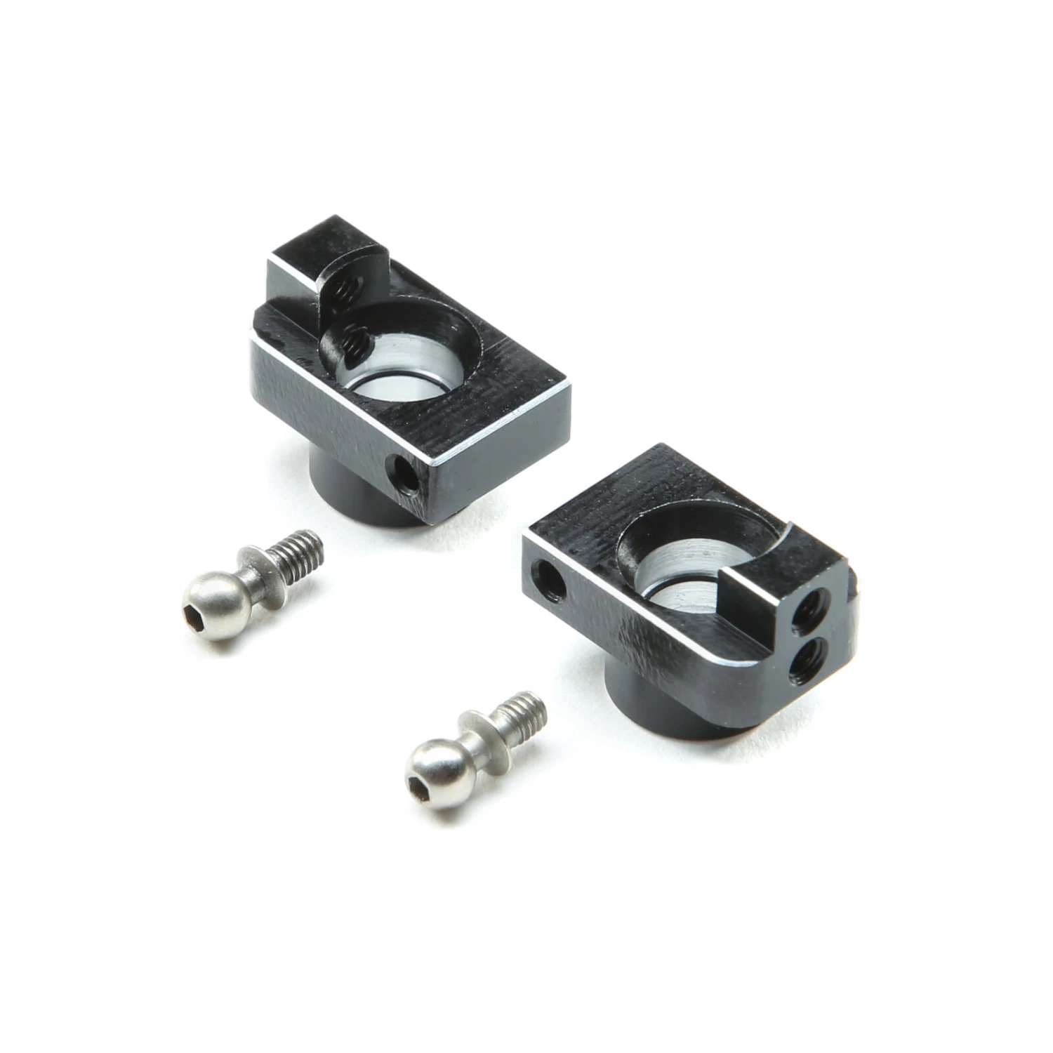 Losi Hub Set Rear, Aluminum: Mini-T 2.0, Mini-B 3 Losi Hub Set Rear, Aluminum: Mini-T 2.0, Mini-B