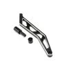 Losi Chassis Brace, Rear, Black, Aluminum: MTXL
