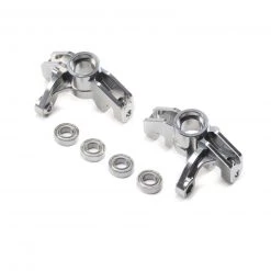 Losi Front Spindle Set Aluminum (L/R): Super Rock Rey