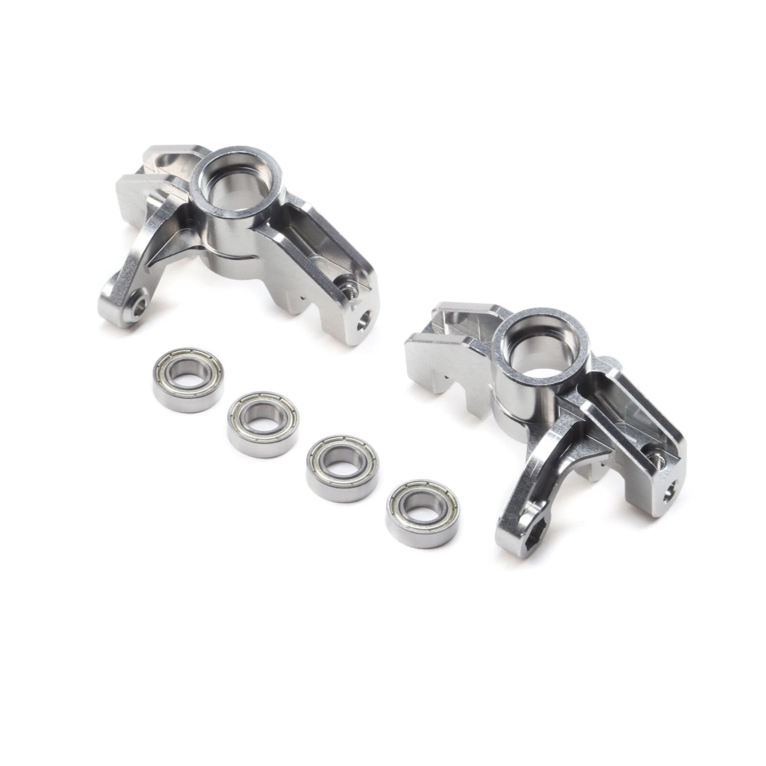 Losi Front Spindle Set Aluminum (L/R): Super Rock Rey 3 Losi Front Spindle Set Aluminum (L/R): Super Rock Rey