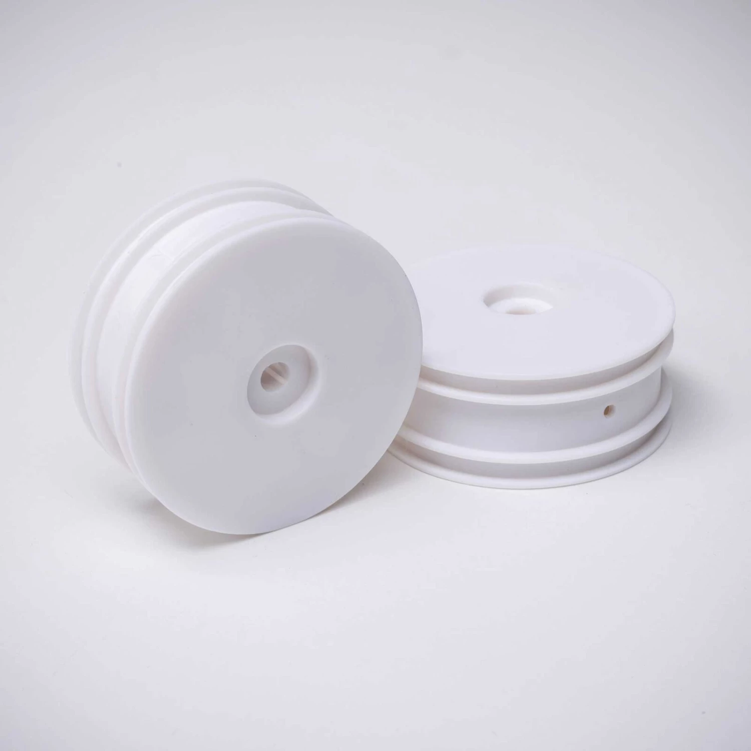 Losi Front Wheel, White (2): Mini-B 3 Losi Front Wheel, White (2): Mini-B