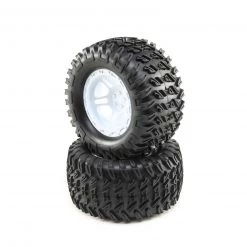 Losi Wheels and Tires Mounted (2): TENACITY MT