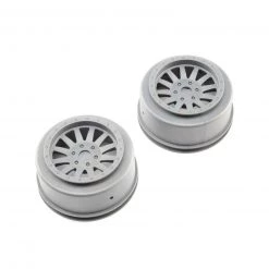 Losi Wheels, Silver (2): Super Baja Rey