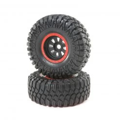 Losi Maxxis CreepyCrawler LT Black Mounted( 2): SuperRockRey