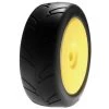 Losi 1/8 8IGHTH Street On-Road Front/Rear 2.8 Pre-Mounted Tires, 17mm Hex, Yellow (2) -Losi Sales LOSA17759 A0 RQAP2AEY