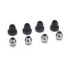 Losi Upper Shock Bushings and Lower Shock Pivot Balls (4): CCR, NCR SE