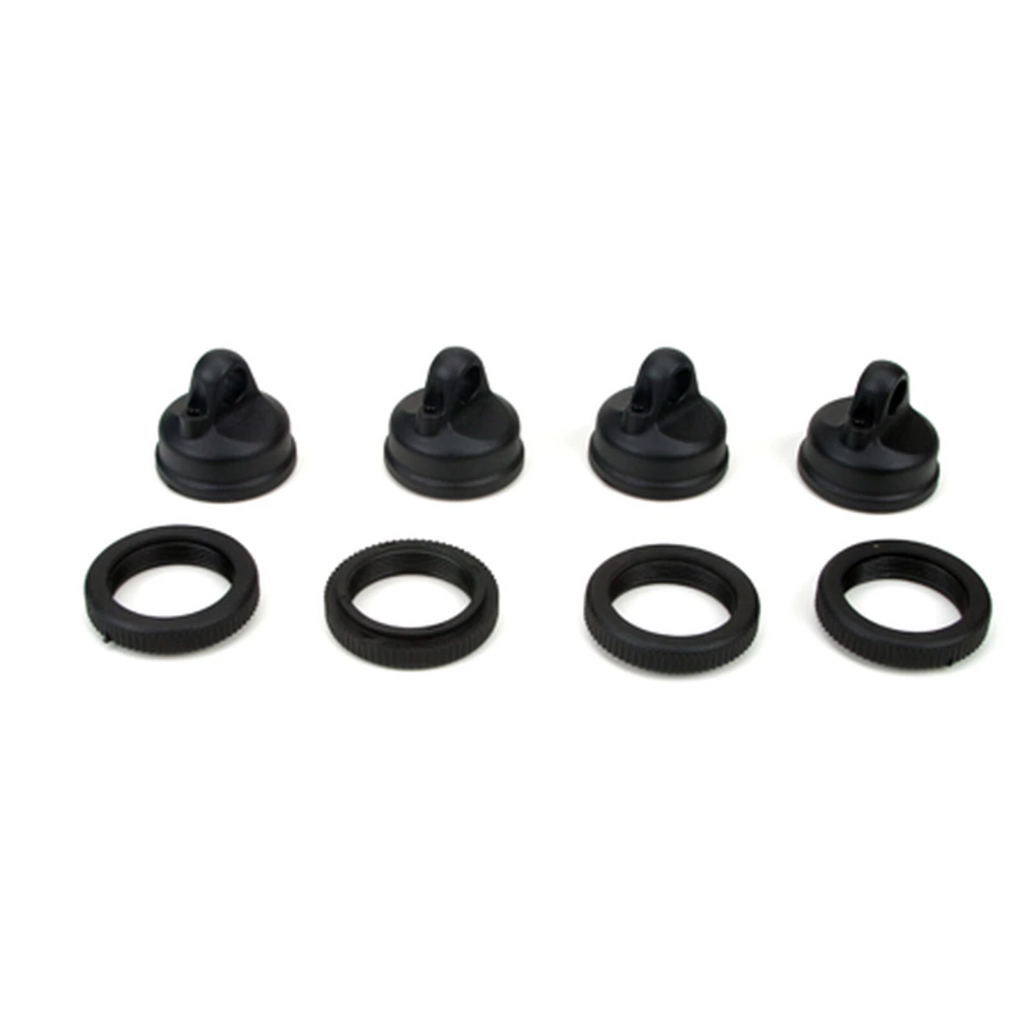 Losi Shock Adjuster Nut & Cap (4): LST2, AFT, XXL2 3 Losi Shock Adjuster Nut & Cap (4): LST2, AFT, XXL2
