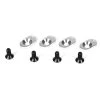 Losi Engine Mount Inserts & Screws, 19T (4): 5IVE-T, MINI WRC