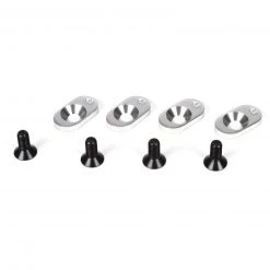 Losi Engine Mount Inserts & Screws, 19T (4): 5IVE-T, MINI WRC