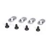 Losi Engine Mount Inserts & Screws, 20T (4): 5IVE-T, MINI WRC