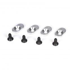 Losi Engine Mount Inserts & Screws, 18.5/58 (4): 5IVE-T, MINI WRC