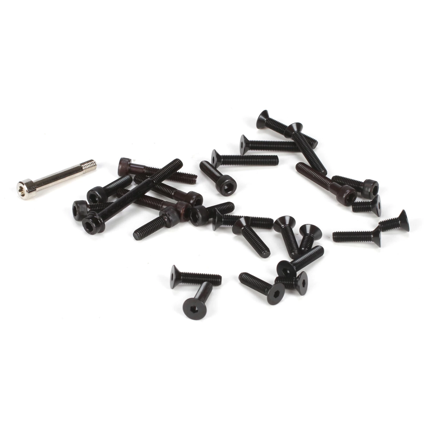 Losi 5mm FH & Cap Screw Asst. (24): 5IVE-T, MINI WRC 3 Losi 5mm FH & Cap Screw Asst. (24): 5IVE-T, MINI WRC