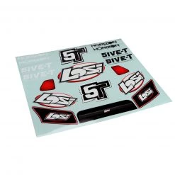 Losi Grill, Lights & Logo Sticker Sheet: 5IVE-T