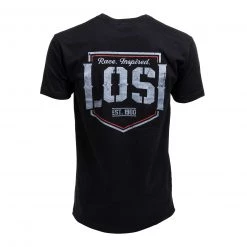 Losi Crest T-Shirt Large - Black -Losi Sales LOSP026L A02 HJ2D1N67
